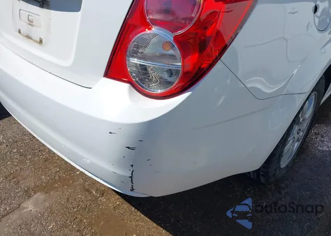 2012 Chevrolet Sonic 2Lt z USA, uszkodzony, nr VIN 1G1JC5SHXC4114525